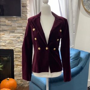 Aqua capsule velvet coat